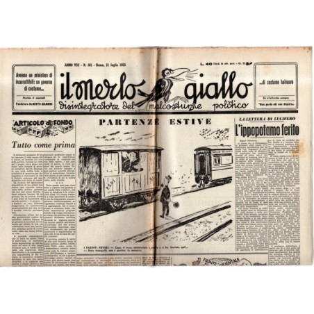 IL MERLO GIALLO-n 381, 21 luglio-1953