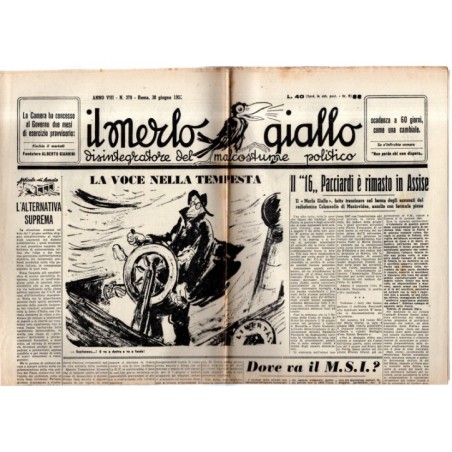 IL MERLO GIALLO-n 378, 30 giugno-1953