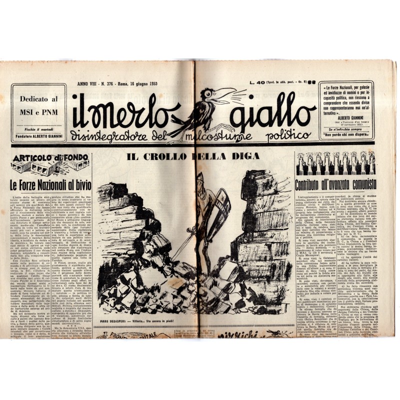 IL MERLO GIALLO-n 376, 16 giugno-1953