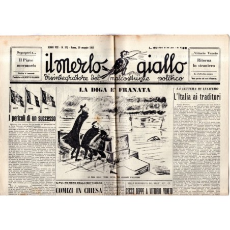 IL MERLO GIALLO-n 372, 19 maggio-1953