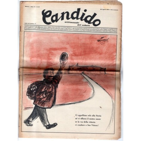 CANDIDO-n 17, 25 aprile-1954