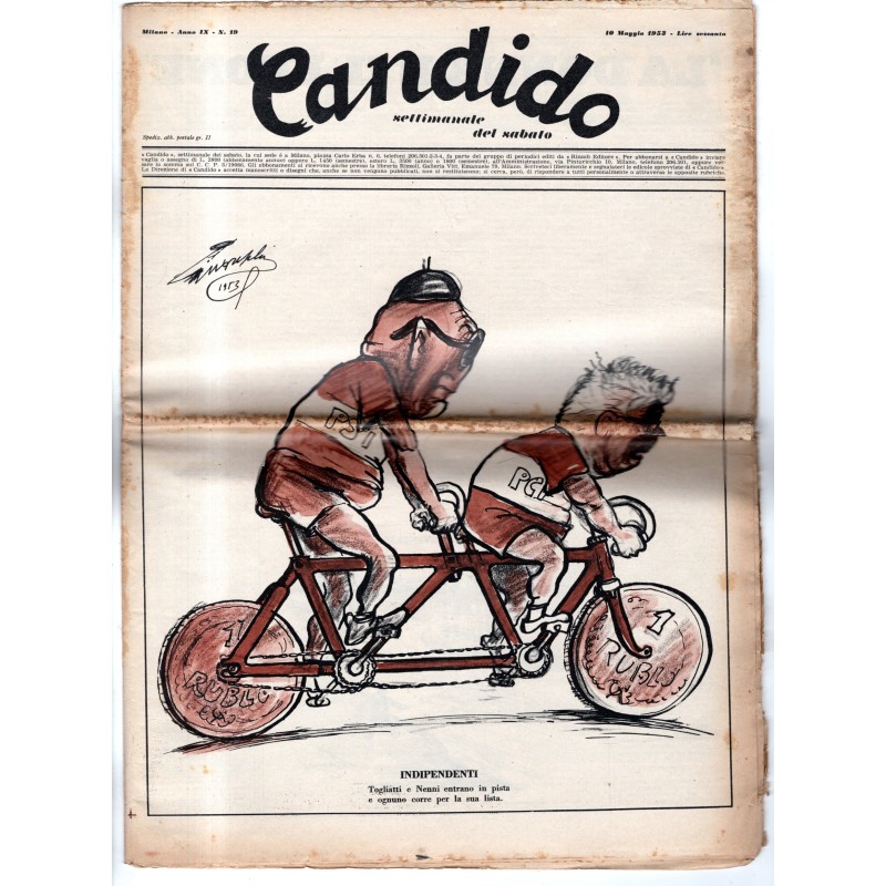 CANDIDO-n 19, 10 maggio-1953