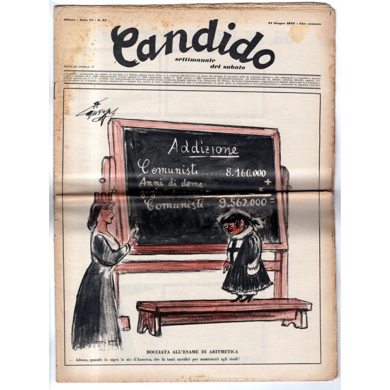 CANDIDO-n 25, 21 giugno-1953