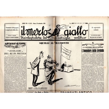 IL MERLO GIALLO-n 391, 29 settembre-1953