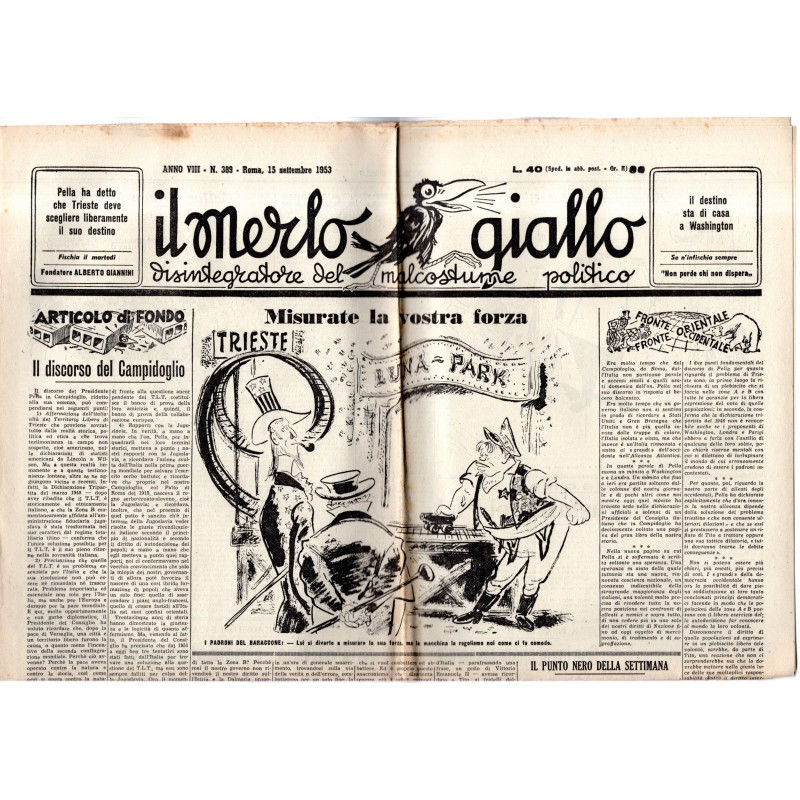 IL MERLO GIALLO-n 389, 15 settembre-1953
