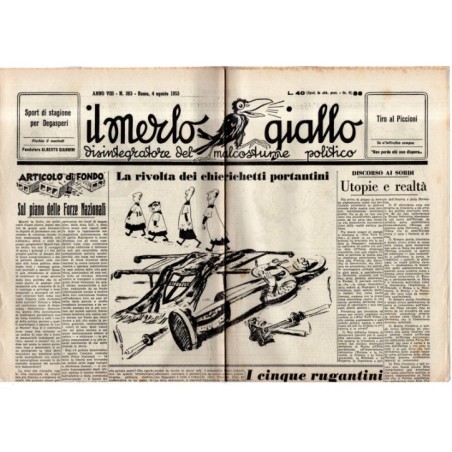 IL MERLO GIALLO-n 383, 4 agosto-1953