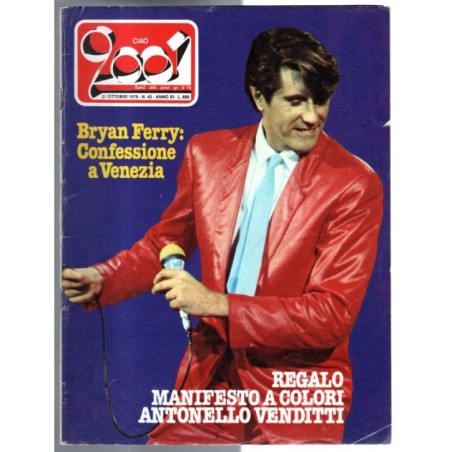 CIAO 2001-n 42, 21 ottobre-1979