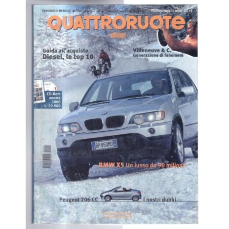 QUATTRORUOTE-n 544, febbraio-2001