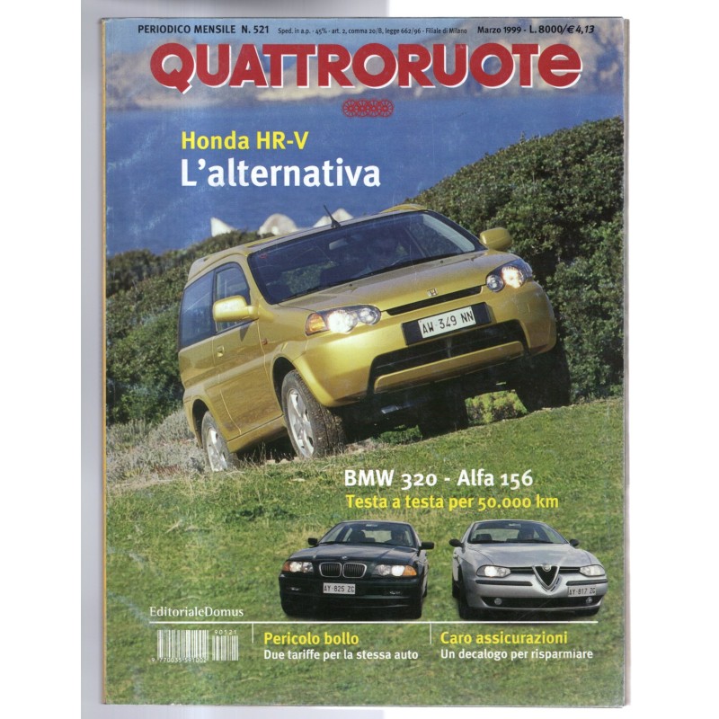 QUATTRORUOTE-n 521, marzo-1999