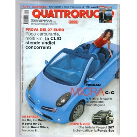 QUATTRORUOTE-n 602, dicembre-2005