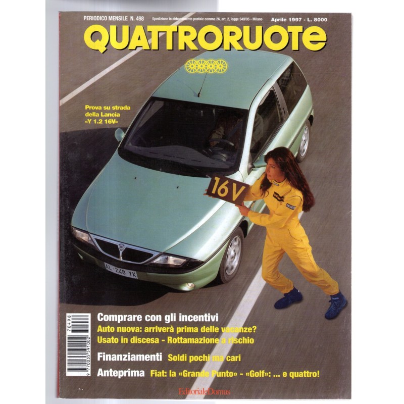 QUATTRORUOTE-n 498, aprile-1997