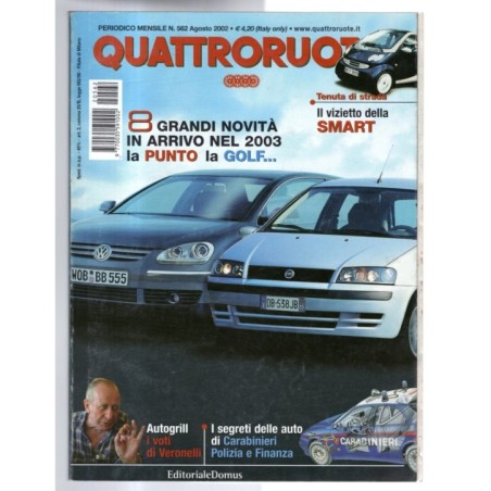 QUATTRORUOTE-n 562, agosto-2002