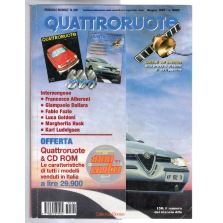 QUATTRORUOTE-n 500, giugno-1997
