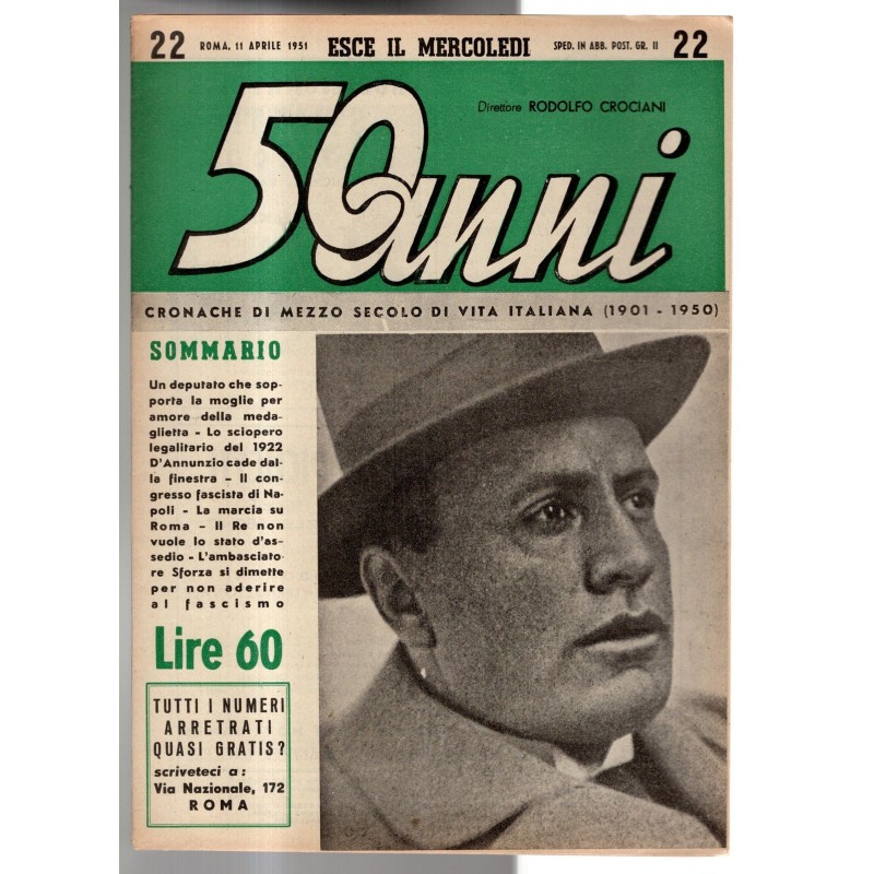 50 ANNI-n 22, 11 aprile-1951