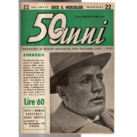 50 ANNI-n 22, 11 aprile-1951