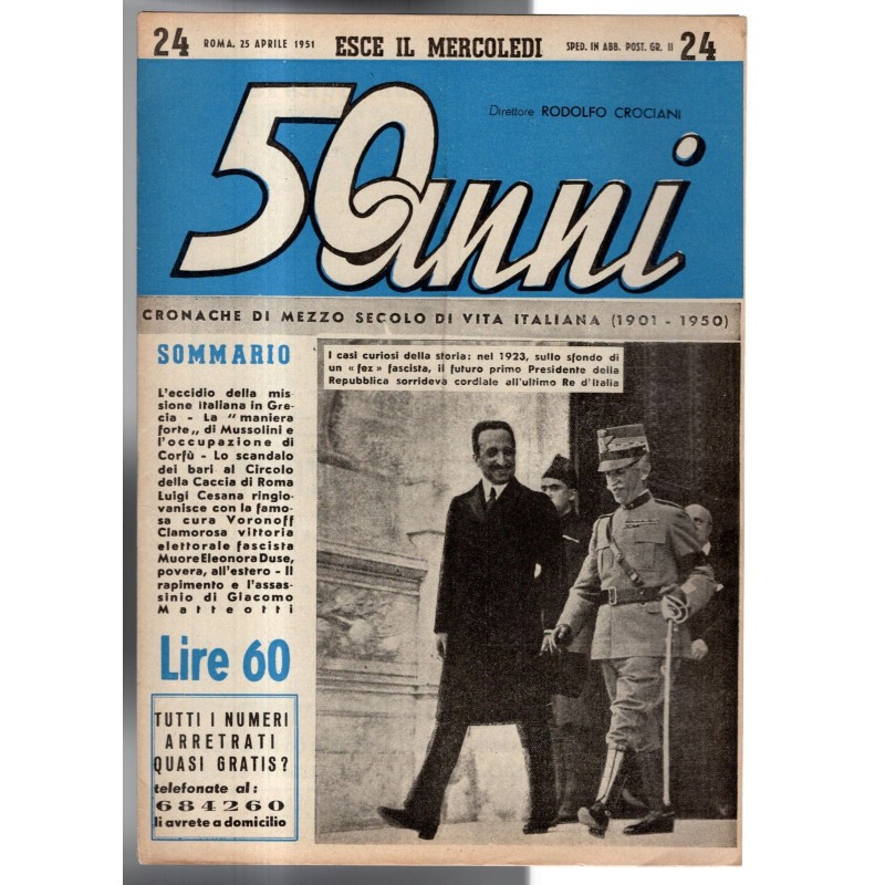 50 ANNI-n 24, 25 aprile-1951