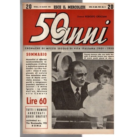 50 ANNI-n 20, 28 marzo-1951
