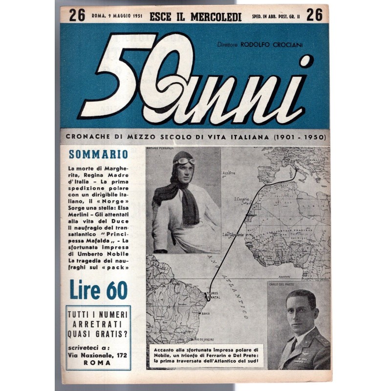 50 ANNI-n 26, 9 maggio-1951