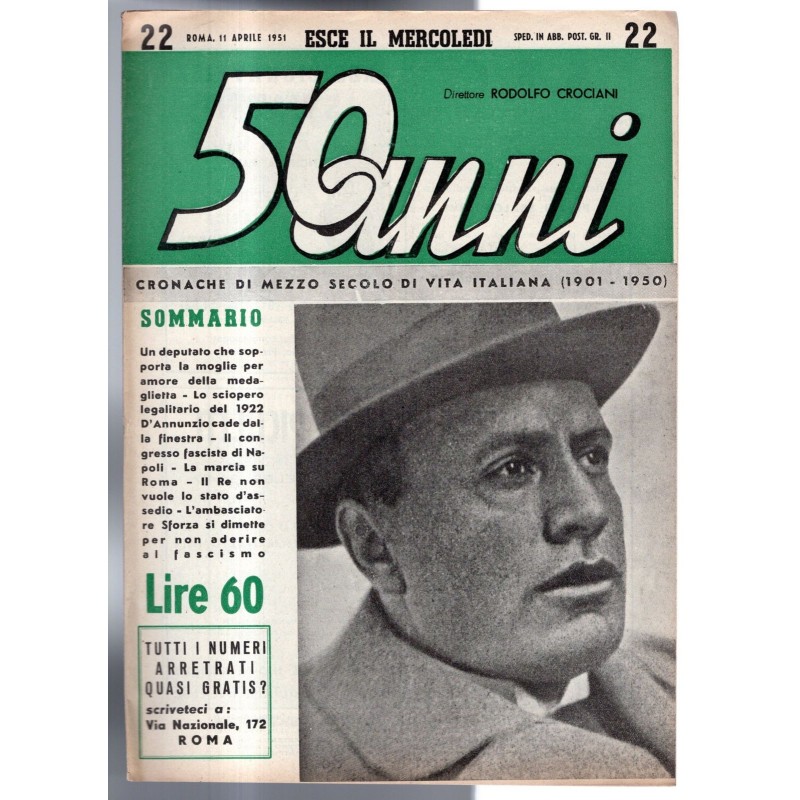 50 ANNI-n 22, 11 aprile-1951