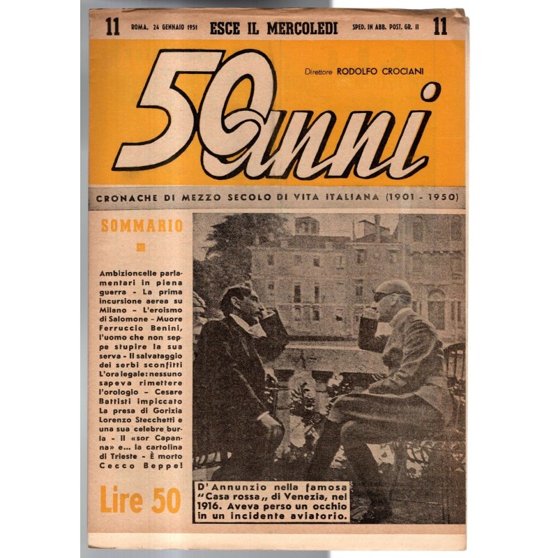 50 ANNI-n 11, 24 gennaio-1951