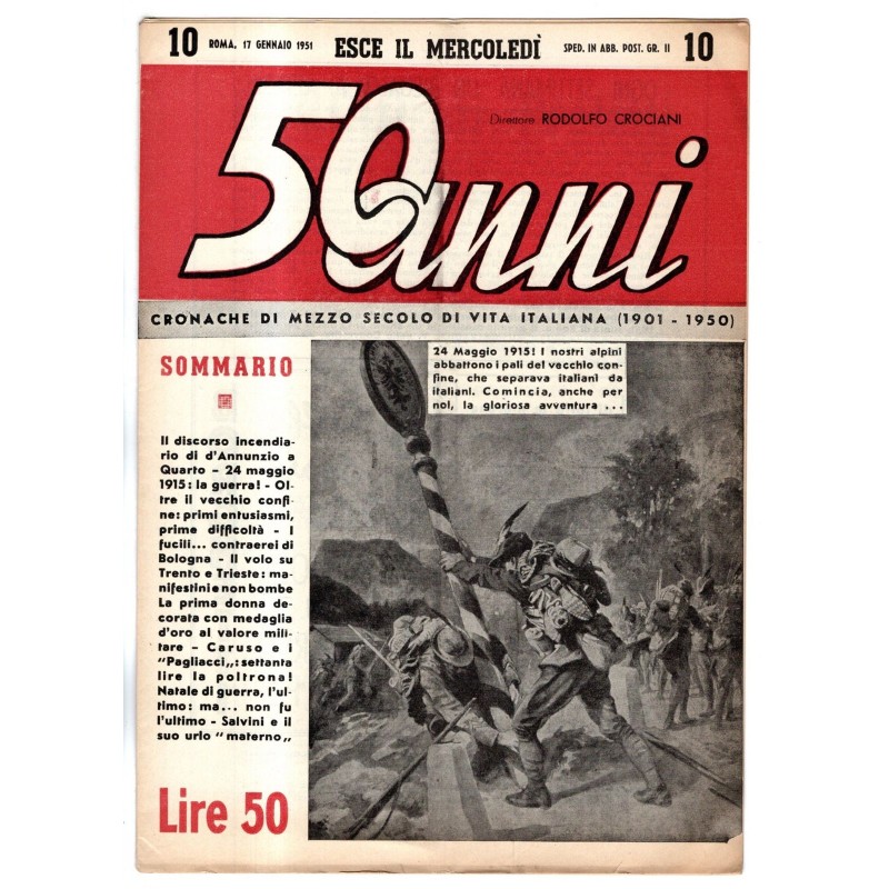 50 ANNI-n 10, 17 gennaio-1951