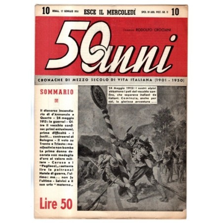 50 ANNI-n 10, 17 gennaio-1951