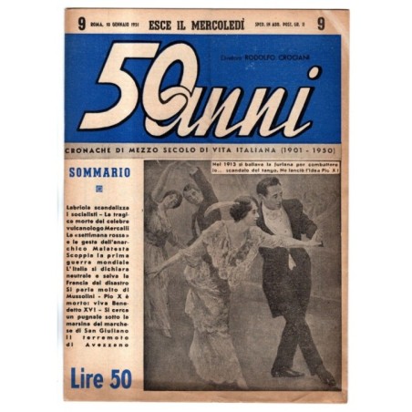 50 ANNI-n 9, 10 gennaio-1951