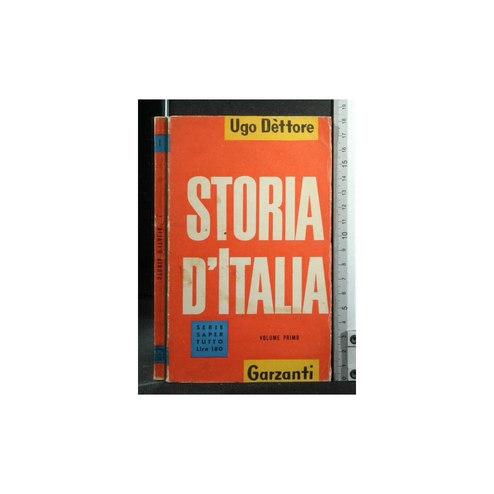 STORIA D'ITALIA VOLUME 1