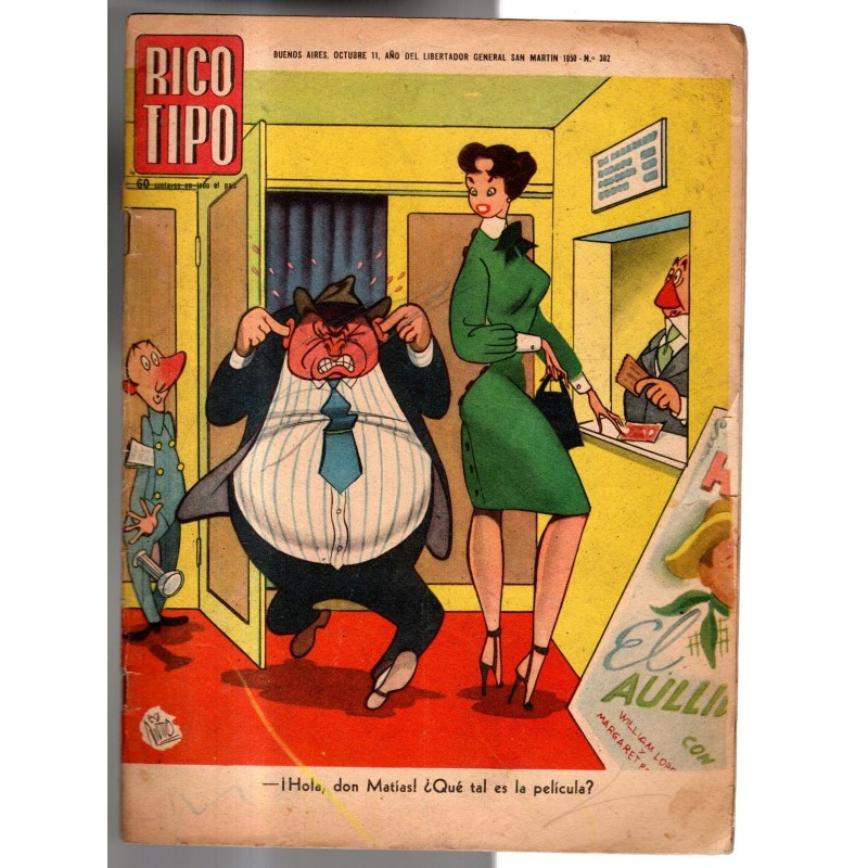 RICO TIPO-n 302, 11 octubre-1950