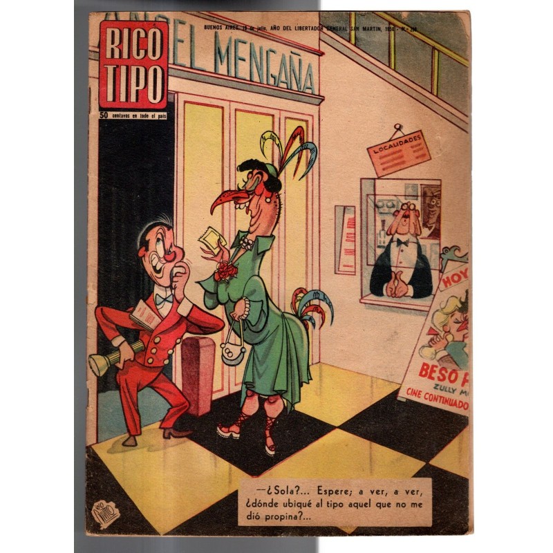 RICO TIPO-n 290, 19 julio-1950
