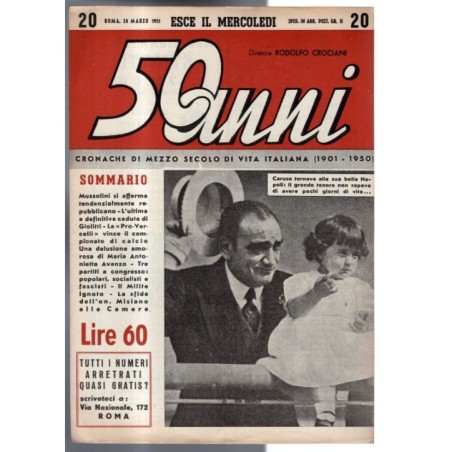 50 ANNI-n 20, 28 marzo-1951