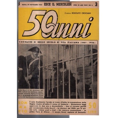 50 ANNI-n 3, 29 novembre-1950