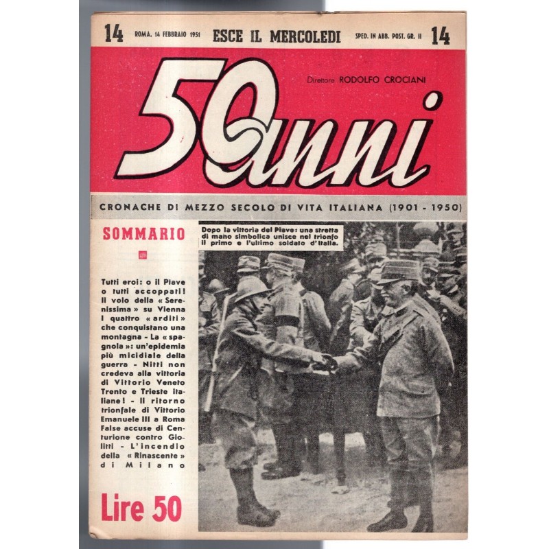 50 ANNI-n 14, 14 febbraio-1951