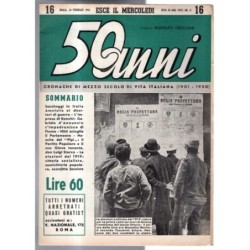 50 ANNI-n 16, 28 febbraio-1951