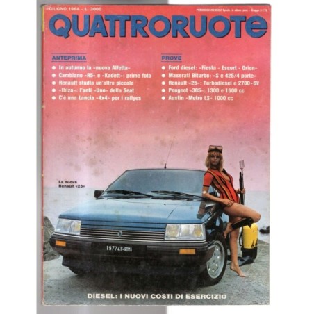 QUATTRORUOTE-n 344, giugno-1984