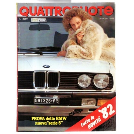 QUATTRORUOTE-n 315, gennaio-1982