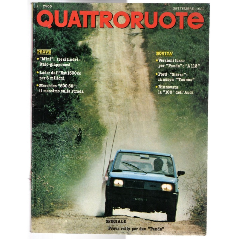 QUATTRORUOTE-n 323, settembre-1982