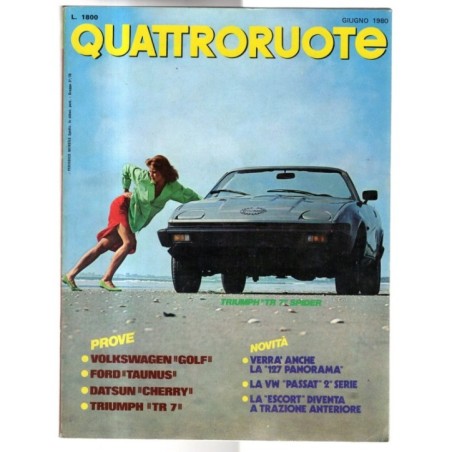 QUATTRORUOTE-n 296, giugno-1980
