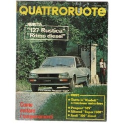 QUATTRORUOTE-n 287, ottobre-1979