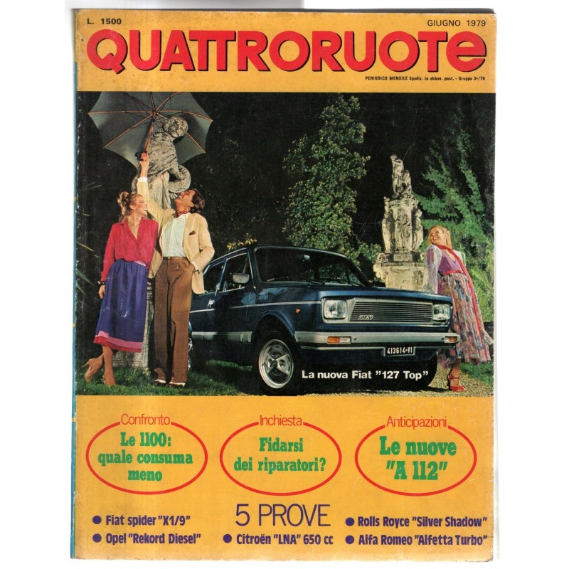 QUATTRORUOTE-n 283, giugno-1979