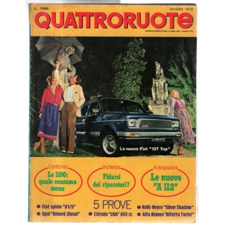QUATTRORUOTE-n 283, giugno-1979