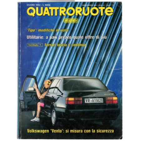 QUATTRORUOTE-n 440, giugno-1992