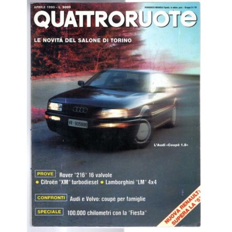 QUATTRORUOTE-n 414, aprile-1990
