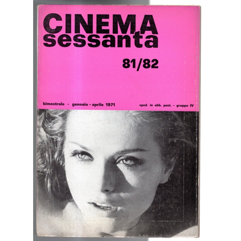 CINEMA SESSANTA-n 81/82, gennaio/aprile-1971