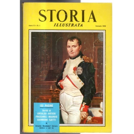 STORIA ILLUSTRATA-n 1, gennaio-1958