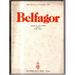 BELFAGOR. RASSEGNA DI VARIA UMANITÀ-n 5, 30 settembre-1990