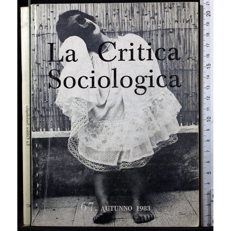 LA CRITICA SOCIOLOGICA-n 67, autunno-1983