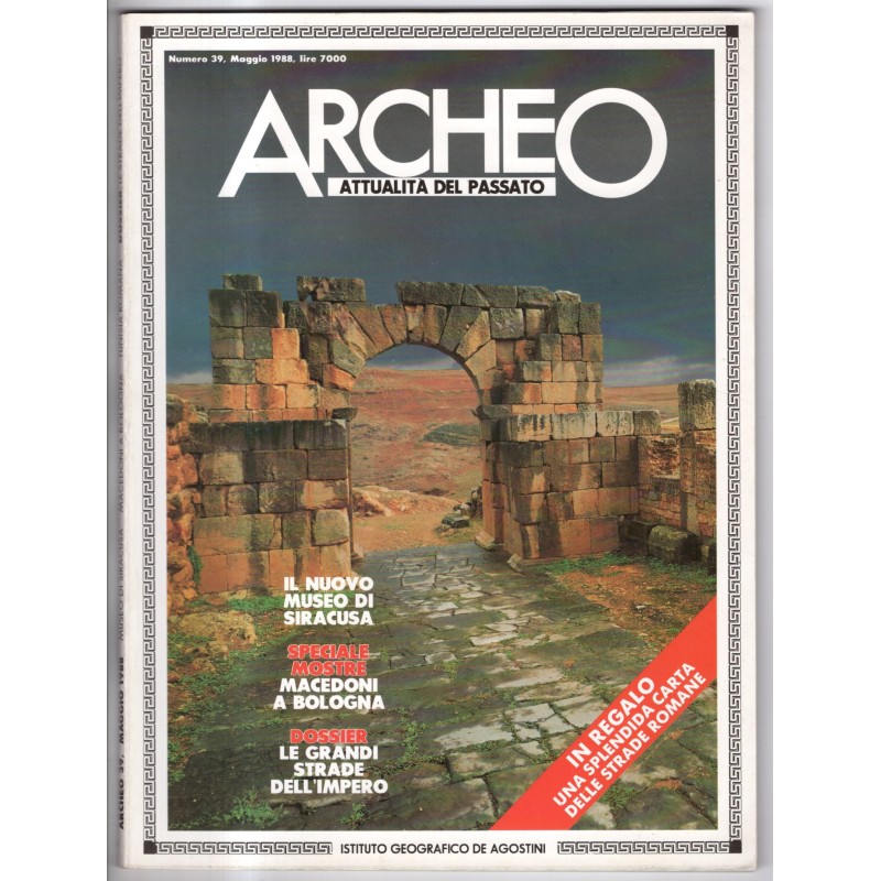 ARCHEO-n 39, maggio-1988