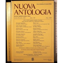 NUOVA ANTOLOGIA-fasc 2228, ottobre/dicembre-2003