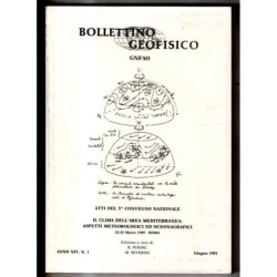 BOLLETTINO GEOFISICO-n 1, giugno-1991